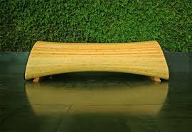 Infinity Banc En Bambou Bambou Paysagisme Moderne Construire Un Banc
