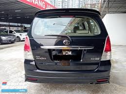 Looking to buy a new toyota innova in malaysia? Rm 40 990 2009 Toyota Innova 2 0 G Facelift A Like New