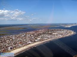 Aerial Shot Northern Ocean City Ocean City Ocean City Nj Beach Town