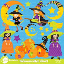 Little Witches Clipart Amb 216 Witch Clipart Image Paper Clip Art