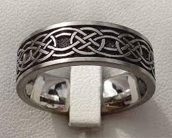 Mens Celtic Wedding Bands Titanium Mit Bildern Ringe Modisch Stil