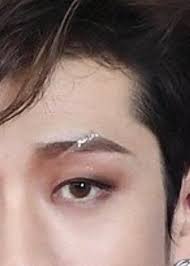 Eyebrow slits are so badass that even belle is wearing them. ì°¬íëª½ You Ve Heard Of Chan S Iconic Eyebrow Slit Now