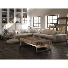 Linear wood table 140 x 80 cm. Schuller 496640 Milenia Coffee Table 140x80 Ideas4lighting Sku68471i4l