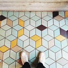 Fun Funky Floor Tile Squares Tile Flooring Shop Floor Geometric Tile Floor Tiles Flooring