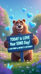 Celebrating all the amazing sons who make our hearts soar higher than  butterflies! 💙🧸💫
