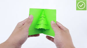 There are so many cool and fun projects you can make using this technique. How To Make A Christmas Tree Pop Up Card Robert Sabuda Method
