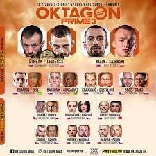 Datum zažij oktagon konečně naživo! Oktagon Prime 3 Strbak Vs Legierski Mma Event Tapology