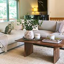 Anton Solid Wood Coffee Table Rectangle In 2020 Coffee Table Rectangle Coffee Table Round Coffee Table Living Room