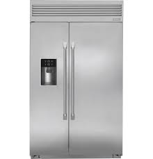 If domestic fridge was turned off and didnt come back to life, it would have carked it anyway. Zisp480dkss Monogram 48 Smart Built In Professional Side By Side Refrigerator With Dispenser Monogram Appliances
