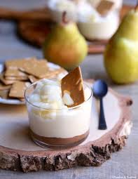 Verrine Mousse Chocolat Blanc Poires Et Praline Verrine Mousse Au Chocolat Mousse Au Chocolat Verrine De Mousse