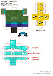 I used regular cardboard, but if you're making this for little. Pin Von Simone Schmidt Auf Miniatur In 2020 Minecraft Download 625 833 Minecraft Block Basteln Vorlagen 37arts Net