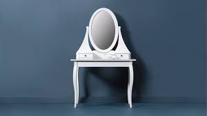 Sleek, white surface adds chic and conceals a. Makeup Vanities Dressing Tables Ikea