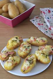Pommes De Terre Farcies Au Jambon Et Fromage A Raclette Recettes De Cuisine Pommes De Terre Farcies Jambon Et Fromage