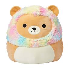 Here connor the cow is one of the squishmallow squad of pillow pals with three coordinating colors,painted ears and a sweet smiling face.must cuddle and squeeze me plush toy.squishmallows are manufactured by kellytoy worldwide inc. Jumbo Squishmallows 24 Plush Lion Cute Stuffed Animals Cute Pillows Jumbo