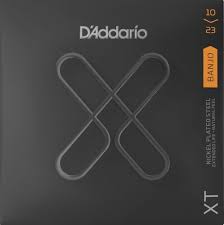 Daddario Xt Nickel Plated Steel Banjo Strings Medium 10 23