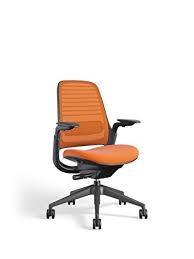 Steelcase 435a00 Series 1 Work Chair Office Tangerine Office Chair Work Chair Work Chair Office