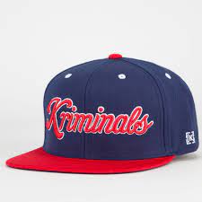 Kr3w Kriminals Mens Snapback Hat Snapbacks Snapback Hats Hats Snapback