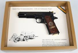 Armed forces from 1911 to 1985 and is still carried by some units within the u.s. Cased Colt 1911 Chateau Thierry Pistol 1967 Milestone Auctions