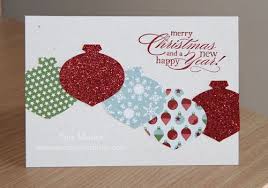Get it as soon as fri, aug 27. Quick And Easy Christmas Cards Ornament Punch Sue Madex Stampin Up Demonstrator Australia