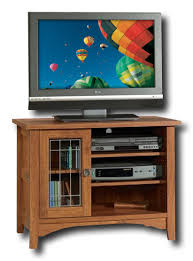 Crafted with ash and poplar solids, this abbey entertainment center brings contemporary luxury to your living room. Best Buy Sauder Rose Valley Tv Stand For Flat Panel Or Tube Tvs Up To 35 Abbey Oak 406840