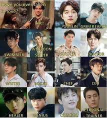 Kdramas Goblin Weightliftingfairykimbokjoo Wtwoworlds Descendantsofthesun Romanticteacherdoctorkim Chicagoty Korean Drama Funny Kdrama Funny Drama Memes