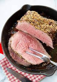 Buttery Herb Garlic Bottom Round Roast Recipe The Kitchen Magpie Low Carb Recipe Bottom Round Roast Recipes Recipes Three Ingredient Recipes