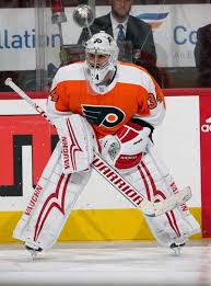Petr mrazek #34 of the carolina hurricanes looks on during the second period of their game against the tampa bay lightning at pnc arena on january 28. Philadelphia Pa February 20 Newly Acquired Goaltender Petr Mrazek 34 Of The Philadelphia Flyers Looks On During Wa Hockey Goalie Flyers Hockey Goalie Mask