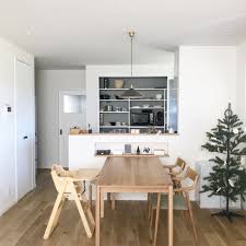 部屋全体 ニッチ グレー 注文住宅 南海プライウッド などのインテリア実例 2017 12 13 22 43 29 roomclip ルームクリップ キッチン間取り ダイニング インテリア