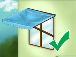 Easy to assemble & install. How To Make A Standard Window Awning 5 Steps With Pictures