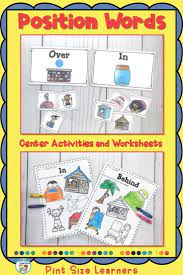 Positional Words Worksheet For Kindergarten Positional Words Kindergarten Positional Words Activities Shapes Worksheet Kindergarten