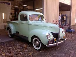 Image result for Light Green 1940 Truck