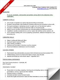Administrative Assistant Resume Sample Skills Job Examples Good Objectives For Office Good Resume Objectives For Office Positions Resume Medical Administration Resume Examples Skills For Resume Teenager Best Skills For Resume Room Attendant