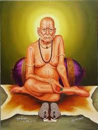 Swami was almost 7 ft tall. Swami Smartha Swami Samarth God Art Cool Art Drawings