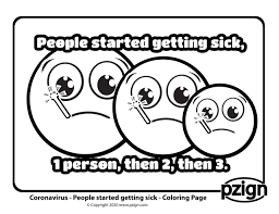 Most people have mild illness and are able to recover at home. What Is The Coronavirus Covid 19 Coloring Pages Pzign