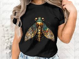 Steampunk Golden Cicada PNG Clipart, Digital Download, Vintage Mechanical  Insect Illustration, Artistic Bug Design for Crafting and Decor