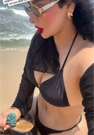 Fanny López y sus días de playa, así los disfrutó la presentadora de  Televisión