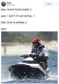 Bae Come Over Jay Z On A Jet Ski Know Your Meme