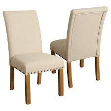 Shop from dining chairs, like the the milano dining chair or the fran chair, while discovering new home products and designs. Set Of 2 Michele Dining Chair With Nailhead Trim Homepop Target
