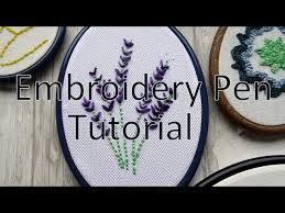 Frequent special offers and discounts up to 70% off for all products! Embroidery Pen Tutorial Youtube