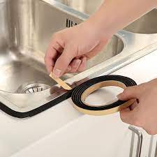 Check spelling or type a new query. Bathroom Shower Sink Bath Sealing Strip Tape Black Pvc Self Adhesive Waterproof Wall Sticker For Bathroom Kitchen Anti Dust Sealers Aliexpress