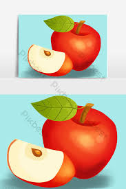Gambar Kartun Apel Merah