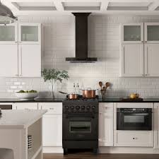 Maybe you would like to learn more about one of these? Zline Convertible Vent Wall Mount Range Hood In Black Stainless Steel With Crown Molding Bskencrn