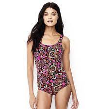 Lands End Women S Petite One Piece Swimsuit Soft Cup Tugless 59 Liked On Polyvore Featuring Swimwear One Piece One Piece Swimsuit One Piece Swimsuits