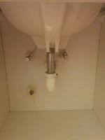 musty smell under bathroom sink terry