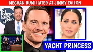 Michael Fassbender Calls Meghan Markle "Yacht Princess"