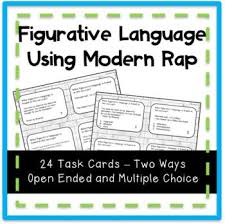 You will dance and discover the best underground rap in this playlist. Figurative Language Task Cards Using Modern Rap Songs Set 1 Figurative Language Task Cards Rap Songs