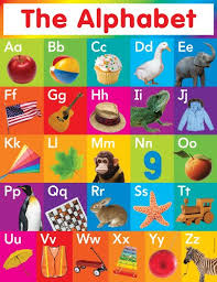 Scholastic Teachers Friend Alphabet Chart Multiple Colors