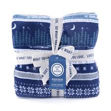 Berkshire blanket brings you the coziest and most indulgent blankets, throws, & giftables. Sale Berkshire Grateful Cabin Fairisle Plush Throw Blanket Life Is Good Official Site
