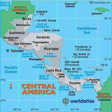 Central America Map Map Of Central America Countries Landforms Rivers And Information Pages Worldatlas Com Central America Map Central America America Map