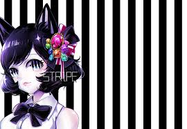 Creative bow hairstyles for all girls out there. Anime Original Black Hair Nekogirl Short Hair Bow Clothing Hd Wallpaper Wallpaperbetter